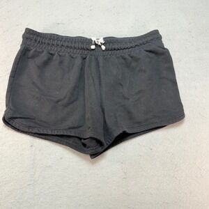 Cat & Jack Girls' Black Plus Size Lounge Shorts Cotton‎ Blend Casual Activewear
